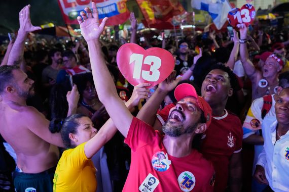 Lula supporters flood streets in celebration of historic win